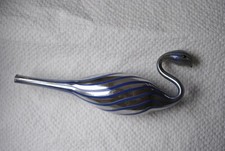 alter fadenglas schwan aus glas,mundgeblasen