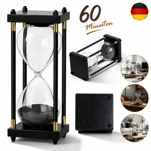 Holz schwarz glas - schwarz,