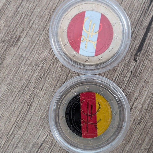 Euro münzen set stück - 2,