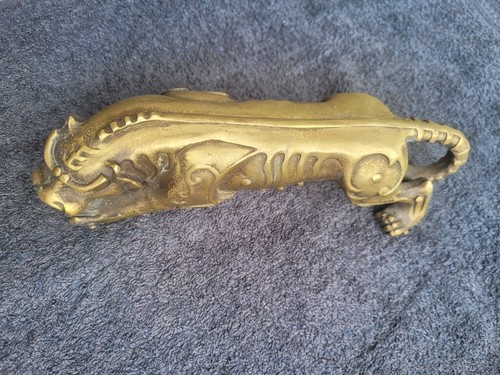 Figur raubtier aus - figur, bronze