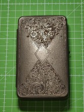 Zigarettenetui Box Metall Antik