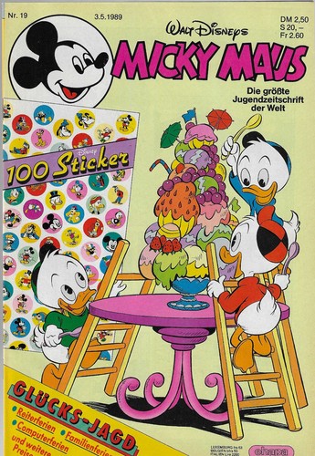 Micky maus 1989 - /, mit