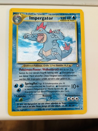 Pokémon impergator 111 holo - pokémon, 5/111