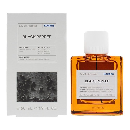 Korres black pepper eau - black,