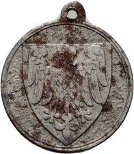 KRIEGSWOHLFAHRT Feldgrau Weltkrieg Berlin 19 mm/ 2,3 g   Original Münze  #KOP104