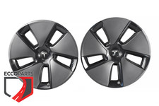 Tesla Model 3 R18 Radzierblende Abdeckung Nabendeckel 2 Stk. 1044271-00-A