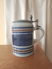 Antiker Bierkrug Salzglasur