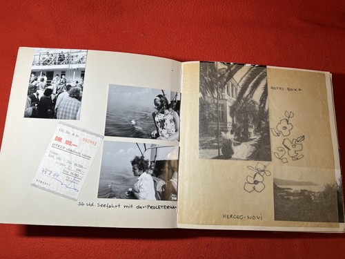 Altes fotoalbum fotos - fotos, 60er