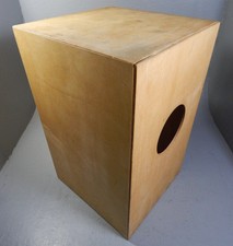 Trommel / Sitztrommel "Schlagwerk" Holz-Percussion - toller Klang - mit Branding