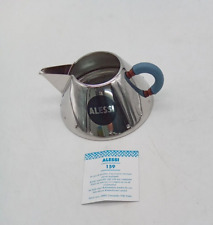 ALESSI Milchkännchen mit blauem Henkel