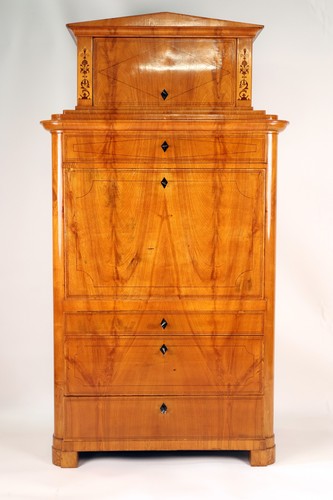 Biedermeier aufsatzsekretär - biedermeier,