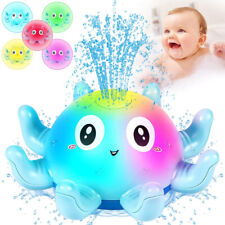 Badespielzeug Baby Badewannenspielzeug Wasserspielzeug mit LED-Licht ab 1 Jahr