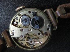 Glashütte Urofa Kaliber 51 Cylinder- Zylinderwerk Damenarmbanduhr sehr selten!