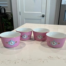 Set of Four (4) Porcelain Pip