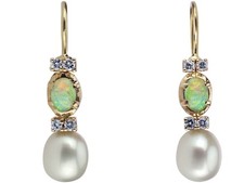 Elegante 585 Gelb Gold Diamant