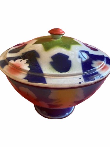 Antik emaille schale - antik,
