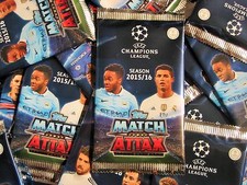 Topps Match Attax Champions League 15 / 16 - 20 BOOSTER 100 Karten - 2015 2016