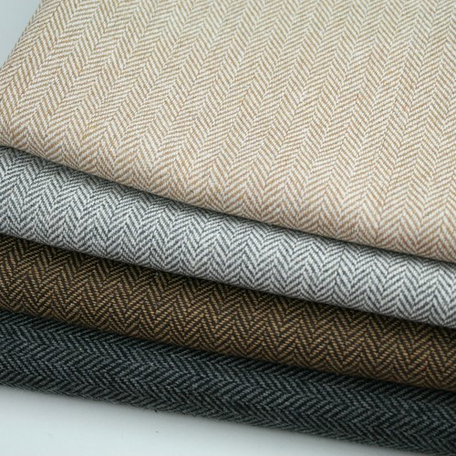 Fischgrät tweed wollmischung - tweed,