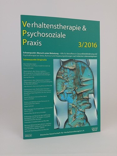 Verhaltenstherapie - , &