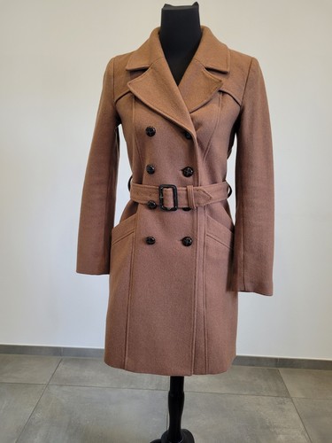 Damen wollmantel h - gr., 34