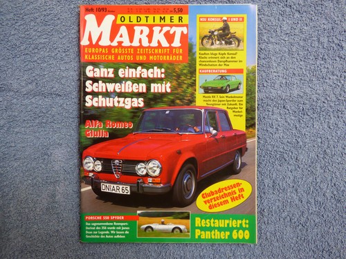 Oldtimer markt 1993 alfa - markt, 10/1993