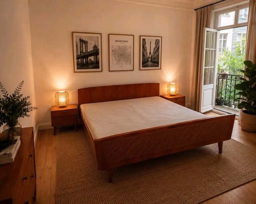 Möbel midcentury bett 2m - midcentury, 2*2m