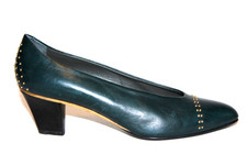 Maripe LUXUS Damen EDLE Pumps! SCHICK! VINTAGE! ITALY! NEU Gr.39,5