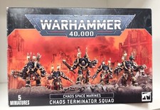 Warhammer 40000 Chaos Space Marines CHAOS TERMINATOR SQUAD Bits
