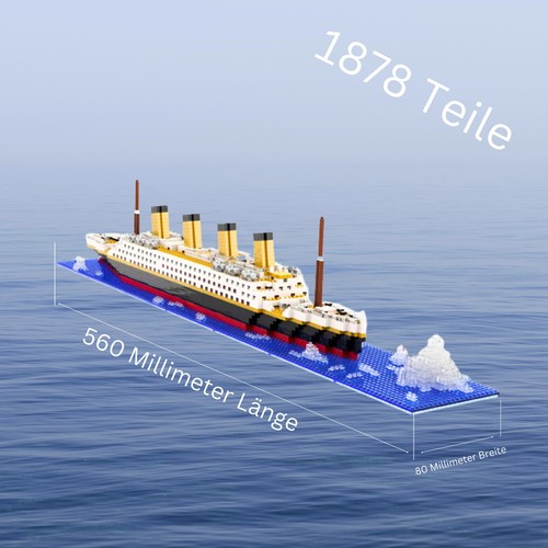 Titanic mini klemmbausteine - titanic,