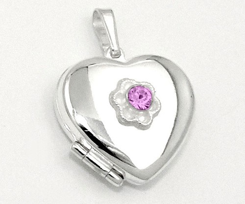 Foto medaillon herz amulett - herz,