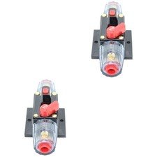  2 PCS Sicherungsautomat Leistungsschalter Auto-Audio-Sicherung Spannungswandler