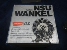 O.S. Graupner Wankel rotary