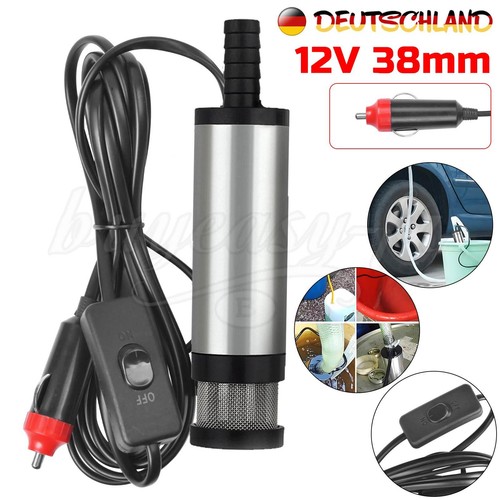 12v minipumpe 38mm 30l min - minipumpe,