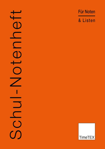 Timetex schul notenheft - schul-notenheft, a4