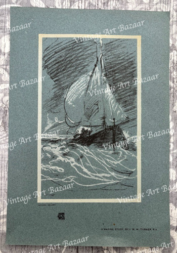 Marine studie segelboot - j, w