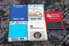 1x Playstation 2 PS2 - Memory Card 8MB verschiedene Hersteller und Farben