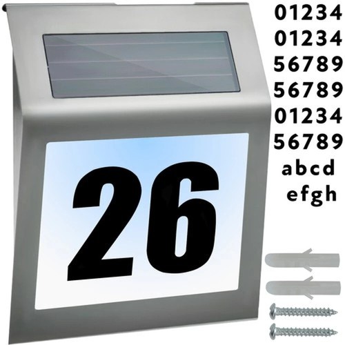 Solarhausnummer led solar - solarhausnummer,