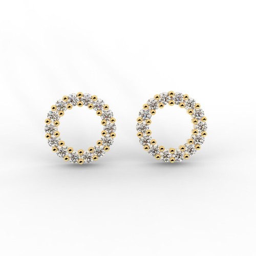 Diamant ohrringe stecker paar - diamant,
