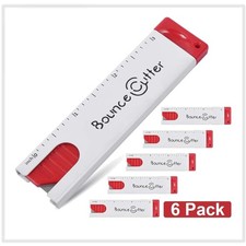 Mini Sicherheitsmesser Cuttermesser Automatik Metall 6 Stück Büro DIY