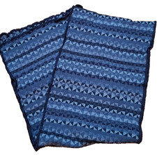 Invero Schal PAT Farbe Jeans