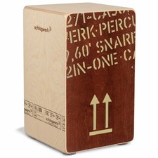 Cajon Schlagwerk CP404RED 2inOne Red Edition (Large) Percussion NEU