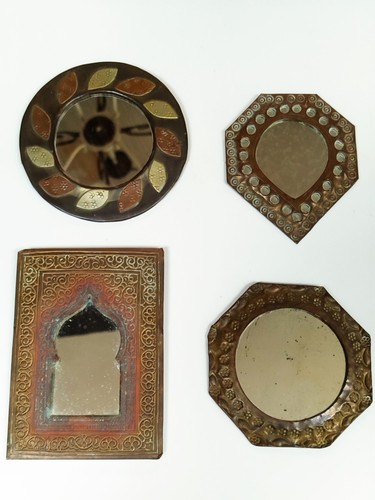Vintage moroccan brass wall - moroccan,