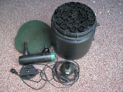 Teichfilter komplet mit - , uvc
