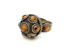 TOP DESIGNER Ring Tigerauge