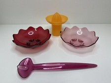 Tupperware Eleganzia Salatbesteck und Venusmuschel, Junge Welle Zitruspresse