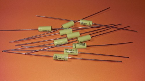 10x 1nf 630v axial kondensator - 1nf/630v,
