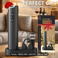 Elektrischer Profi Korkenzieher Elektro Weinöffner Automatik Weinflaschenöffner