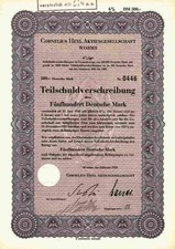 Cornelius Heyl AG Leder 1951