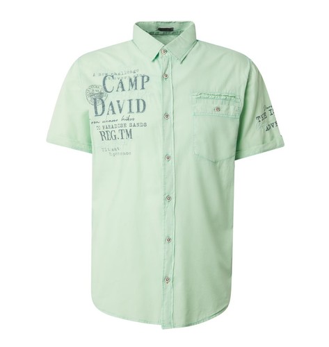 Camp david herrenhemd kurzarm - david,
