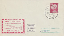 +++ TEGEL + FLUGHAFEN + BERLIN + CONCORDE +AIR FRANCE +FLUGBESTÄTIGUNG +STRENZKE